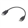 1ft. USB Shortys&trade; USB 2.0 Type A Male to Female Extension USB Cable