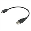 1ft. USB Shortys&trade; USB 2.0 Type A  to Mini Type B, Male USB Cable