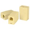 RJ25 Telephone Line Coupler 6P6C, Straight-through