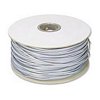 1000ft. Telephone RJ11 (RJ12)  4-Wire Bulk Cable, Silver Satin