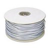 1000ft. Telephone RJ11 (RJ12)  6-Wire Bulk Cable, Silver Satin