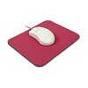 Mouse Pad, Foam, 9in X 8in, Red