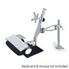 Adjustable LCD Keyboard Combo Mount,  Desk Clamp