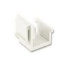 Blank Plug for Keystone Faceplate White