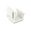 Blank Plug for Keystone Faceplate White