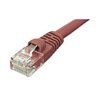 1ft CAT5e Network Patch Cable w/Boot, Red