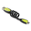 1ft. Flexicord&reg; USB 2.0 Type A to Mini Type B (5-Pin) USB Cable