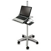 Aluminum Mobile Notebook Workstation Cart