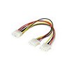 Power Supply 4-Pin Molex Y-splitter 18AWG