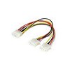 Power Supply 4-Pin Molex Y-splitter 18AWG