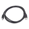 6ft. USB 2.0 Type A Male to Type B Male USB Cable, Black