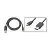 6ft. USB 2.0 Type A Male to 5-Pin Mini B Male USB Cable, Black