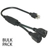 Y Splitter Liberator Extension Cable, 60 Pack