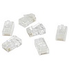 CAT5e RJ45 Gold Connector Plugs, Solid or Stranded, 100 Pack