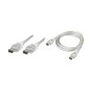 15ft. 6P to 6P Firewire Cable, Clear