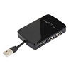 2 Port USB 2.0 Hub w/Media Card Reader