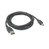 6ft. USB 2.0 Type A Male to 4-Pin Mini B Male USB Cable, Black