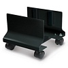 Rolling CPU Holder, Steel, Black