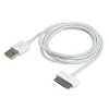 4ft. USB 2.0 Type A to Apple 30-Pin Sync and Charge USB Cable, White