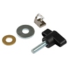 Thumbscrew and Spring Nut for Quad Groove Pole, 20 Pack
