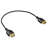 1ft. Slim High Speed HDMI w/Ethernet Type A  Cable, Black