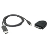 2-in-1 USB 2.0 Type A to  Mini B Male USB Cable w/Apple 30-Pin Charge and Sync Adapter