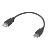 1ft. USB Shortys&trade; USB 2.0 Type A Male to Female Extension USB Cable