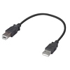 1ft. USB Shortys&trade; USB 2.0 Type A Male to Type B Male USB Cable