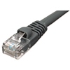 2ft CAT5e Network Patch Cable w/Boot, Black