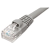 2ft CAT5e Network Patch Cable w/Boot, Gray