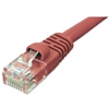 2ft CAT5e Network Patch Cable w/Boot, Red