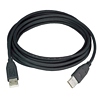 10ft. USB 2.0 Type A Male to Male USB Cable, Black