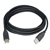 15ft. USB 2.0 Type A Male to Male USB Cable, Black