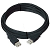 15ft. USB 2.0 Type A Male to Female Extension USB Cable, Black