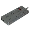 8 Outlet Pro Surge w/Rotating Plug, 4ft. Cord