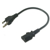 2ft. CPU, Monitor or Projector Power Cord.