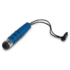 Universal Mini Stylus Pen  w/3.5mm Jack Tether, Blue