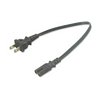 1ft. Notebook / Laptop C7 Power Cable, 2 Prong