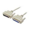 6ft. DB25 Null Modem Male to Female MLD Cable