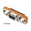 Adapter Thin DB9 Female to DB25 Male