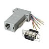 Modular Adapter DB9 M to RJ45