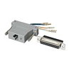 Modular Adapter DB25 F to RJ45