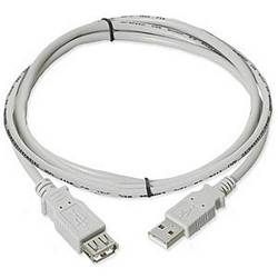 Ziotek 3ft. USB 2.0 Type A Male to Female Extension USB Cable, Beige ZT1310771