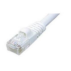 Ziotek 3ft CAT5e Network Patch Cable w/Boot, White ZT1195144