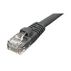 Ziotek 7ft CAT5e Network Patch Cable w/Boot, Black ZT1195172