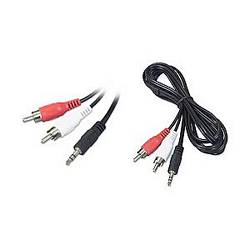 Ziotek 6ft. Stereo (3.5mm) Male to RCA Male Cable ZT1900370