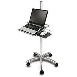 Ziotek Aluminum Mobile Notebook Workstation Cart ZT1110389