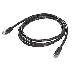 Ziotek 5ft. CAT6 Patch Cable w/Boot, Black ZT1195275