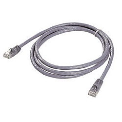 Ziotek 5ft. CAT6 Patch Cable w/Boot, Gray ZT1195276