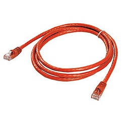 Ziotek 5ft. CAT6 Patch Cable w/Boot, Red ZT1195279